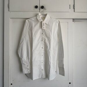 Eterne Cotton Popline Shirt - M/L